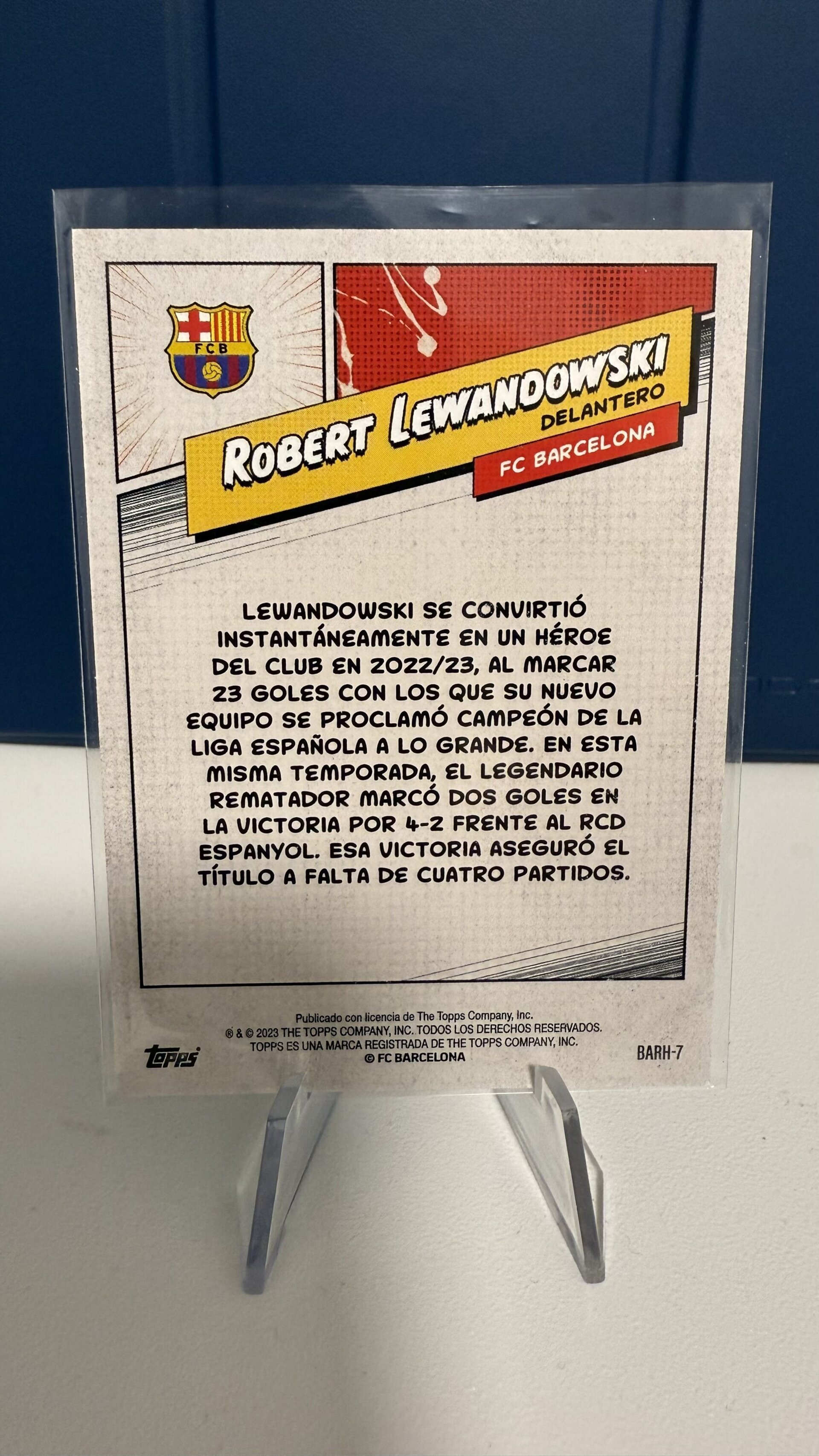 Robert Lewandowski #BARH-7 - 2