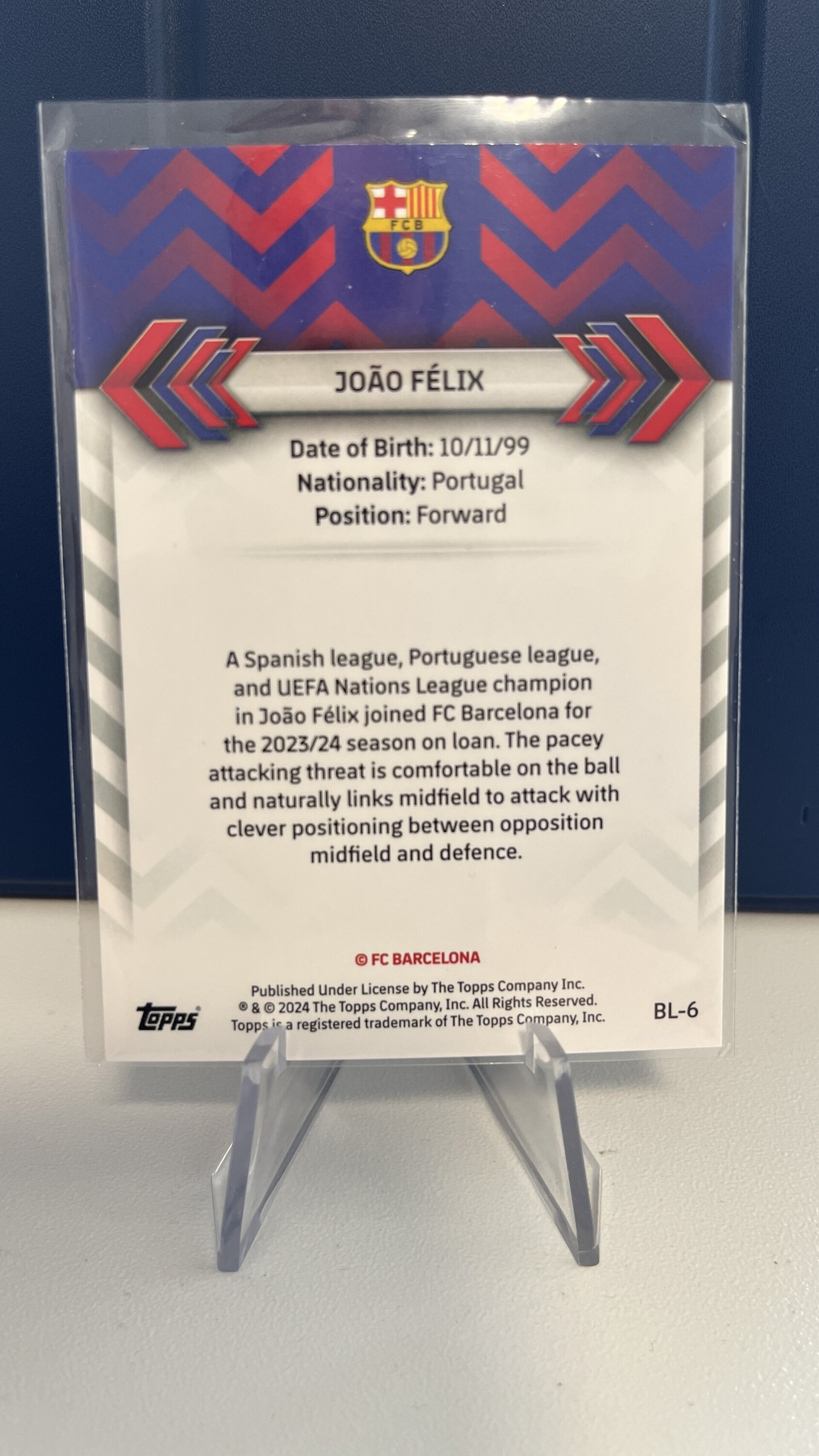 Joao Félix Blaugrana /250 #BL-6 - 2