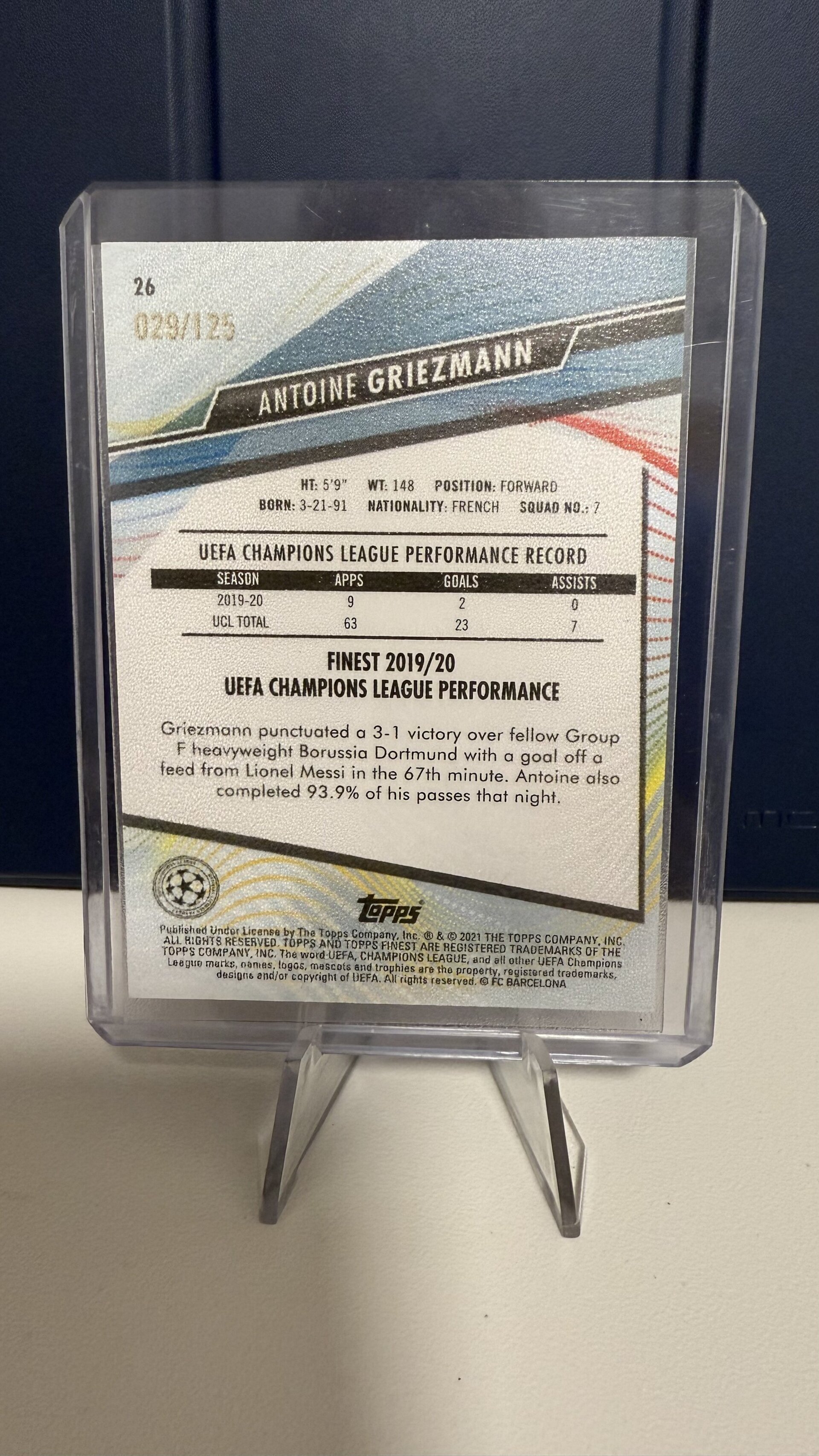 Antoine Griezmann /125 #26 - 2