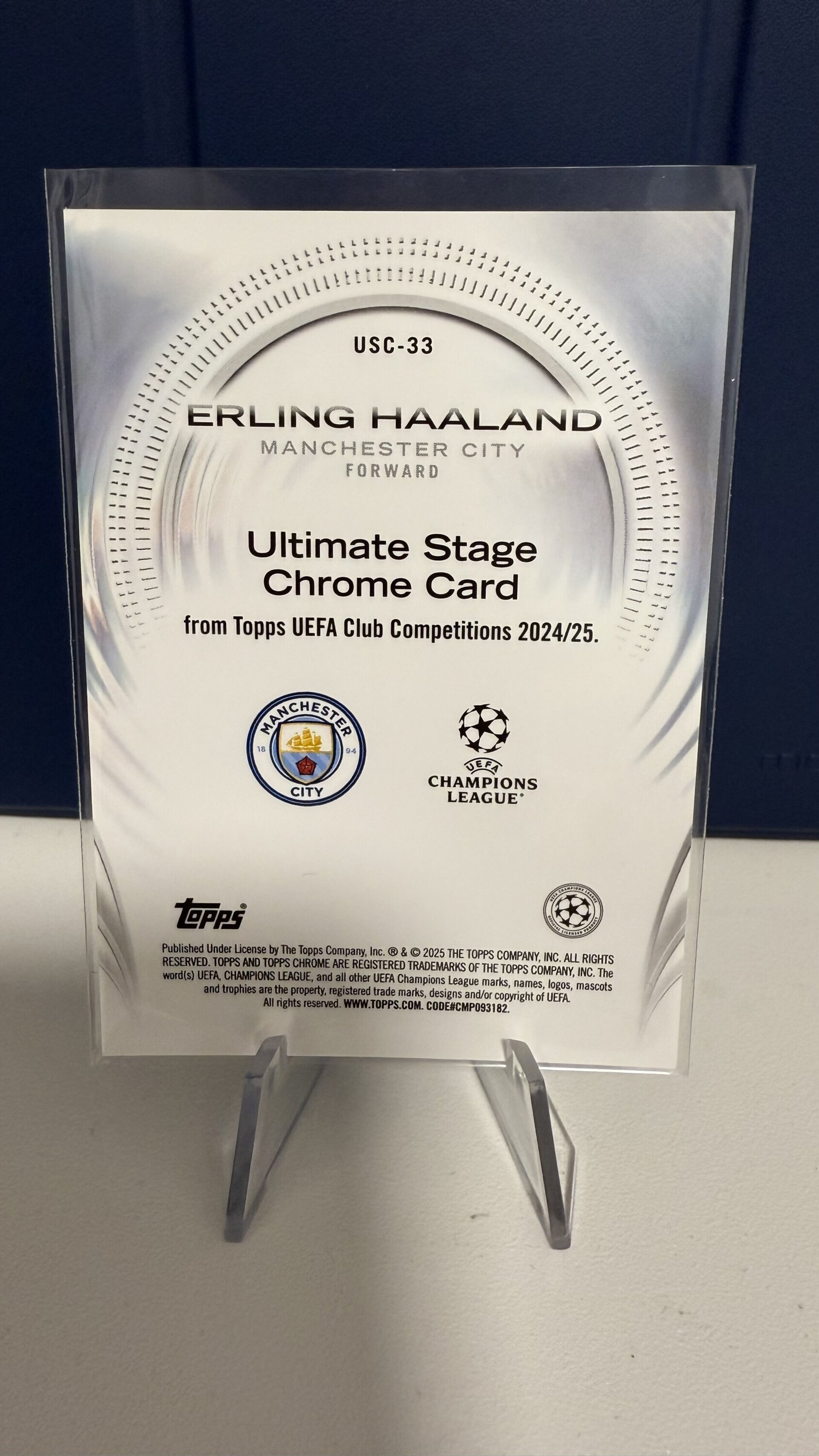 Erling Haaland Ultimate Stage /199 #USC-33 - 2